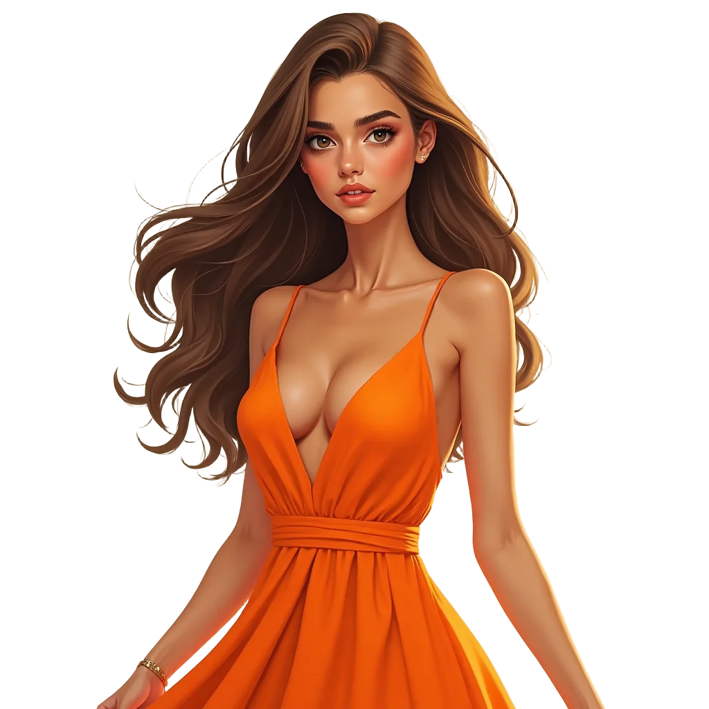 Elegant in Orange